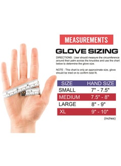 Kobo Power Grip Wtg-05 Gym Gloves Black/Grey (Large)  - Image 5