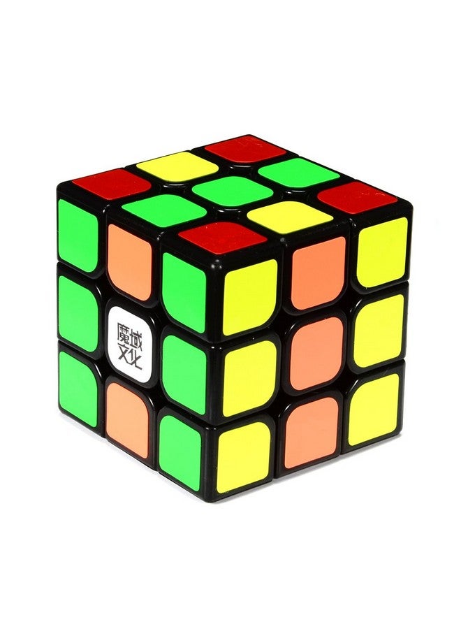 مو يو مكعب السرعة مويو آولونغ V2 3x3x3 الإصدار المحسن باللون الأسود - Image 2