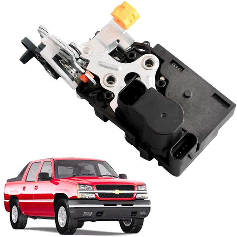 unikpas Rear Passenger Side Door Lock Actuator Compatible for Chevrolet Silverado Sierra 200107 GMC Sierra1500 200107 Escalade Yukon Replace Right Door Latch Assembly 15110650 15761420