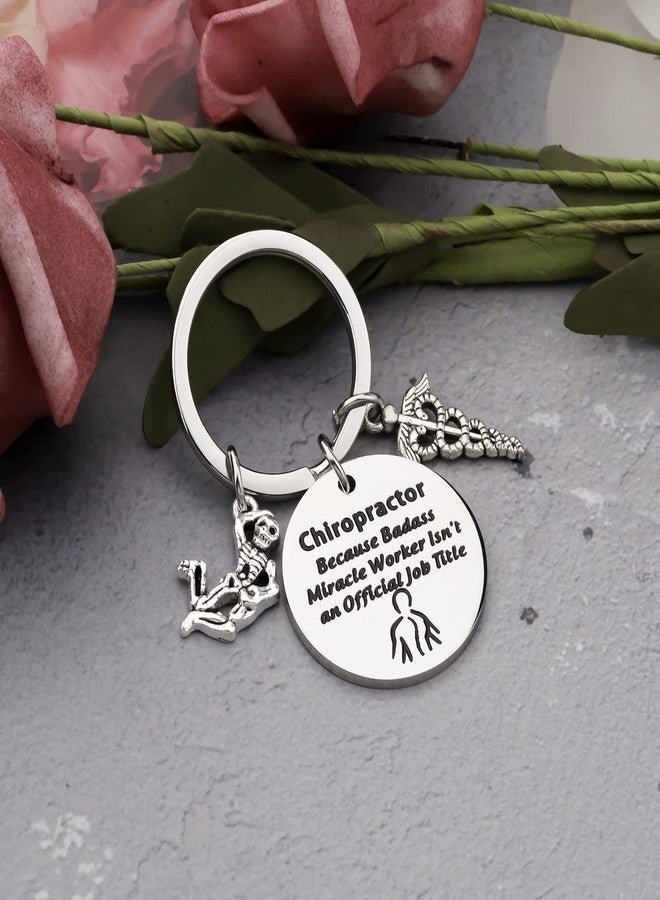 MYOSPARK Chiropractor Keychain Massage Therapist Gifts Spine Specialist Gifts Thank You Gift for Chiropractor (Chiropractor KC) - Image 5