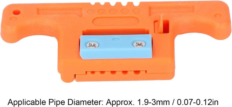 KANASI Optical Fiber Stripper, 5 Wire Stripping Channels Longitudinal Safe Cable Splicing Tool for Ribbon Fiber Cable - Image 2