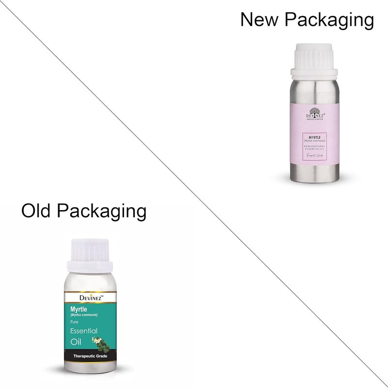 Devinez Myrtle Essential Oil 100 Pure Natural Undiluted 100ml in Anodized Aluminum Bottle - Image 2