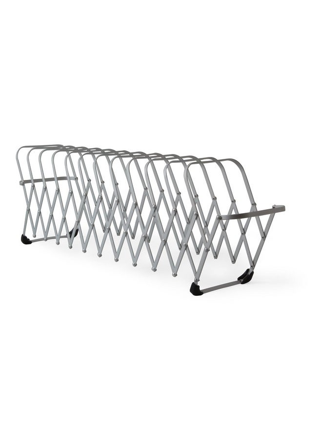 LEE - 14112 Flexifile Recycled Expandable Collator/Organizer File 12 Sections 6D Silver - Image 1