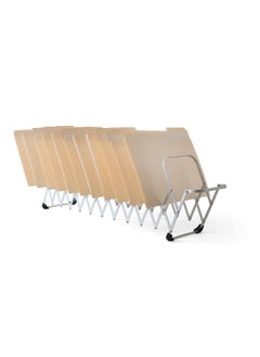 LEE 14112 Flexifile Recycled Expandable Collator/Organizer File 12 Sections 6D Silver  - Image 4