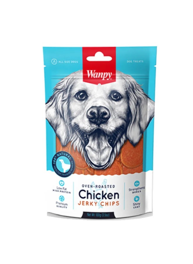 Chicken Jerky Chips - 100G