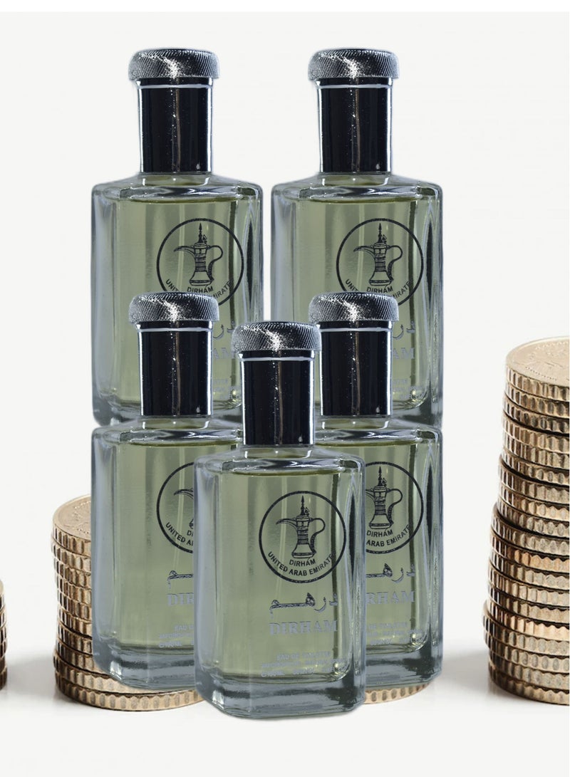 Dirham 5 Pieces Dirham Perfume EDT 100Ml - Image 1