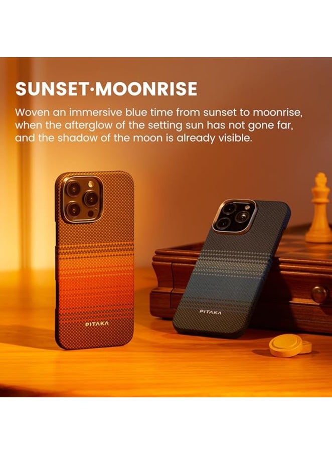 PITAKA - Pitaka Tactile Woven Case for iPhone 16 Pro Max - Sunset - Image 1