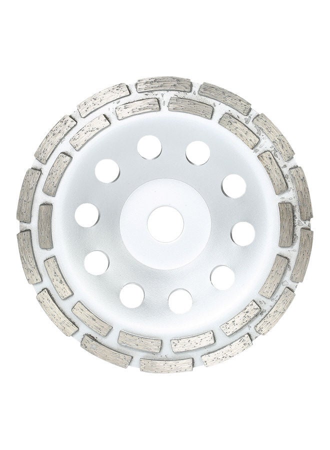 NIBEMINENT Grinding Wheel Disc Silver 18x2.4x18cm - Image 1