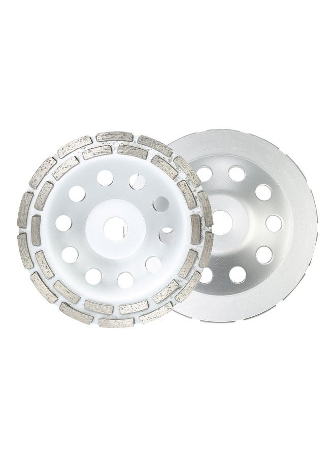 NIBEMINENT Grinding Wheel Disc Silver 18x2.4x18cm - Image 2