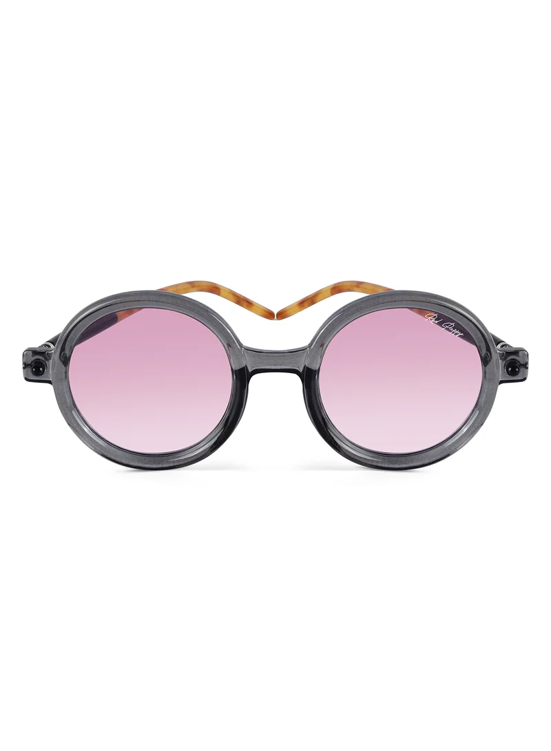 Woggles Swirl Pink Round Sunglasses| 100% UV Protected| Men & Women