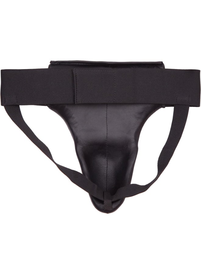 Benlee Leather Groin Guard Men Adam Black Medium 199051/1000 @Fs - Image 2