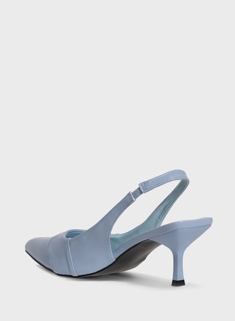 ELLA Sling Back Heeled Pump  - Image 3