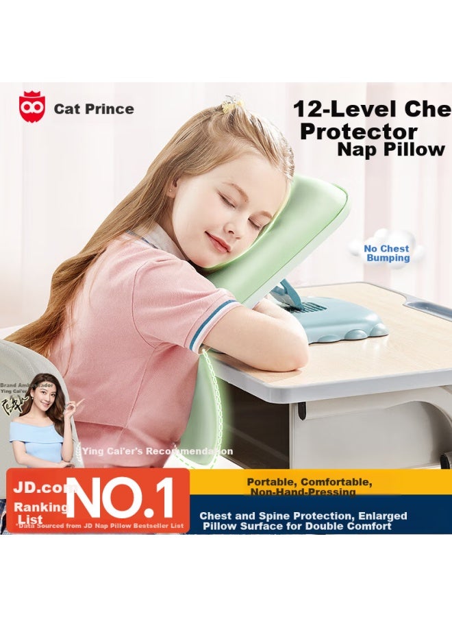 Cat Prince Maotaizi Nap Pillow, Primary School Student Prone Sleeping Pillow, Children's Nap Pillow, Classroom Desk Sleeping Pillow, Nap Aid, Prone Pillow, Hugging Pillow - Image 1