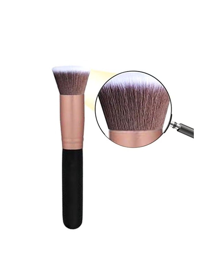 CYTHERIA 14-Piece Makeup Multi Use Brush Set Rose Gold/Black Rose Gold/Black - Image 3
