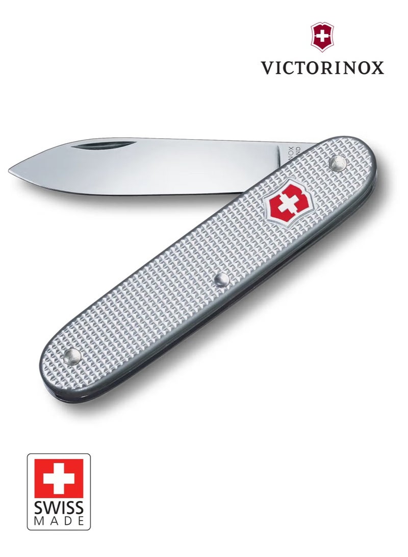Victorinox Swiss Army 1 Alox Knife – Lightweight Premium Alox Body with Single Blade for Travel, Cutting Rope, Wood, and Snacks - Image 1