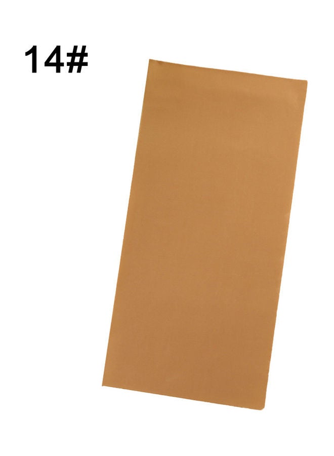 NIBEMINENT Raincoat Appliqued Self-Adhesive Patch Sticker Beige 