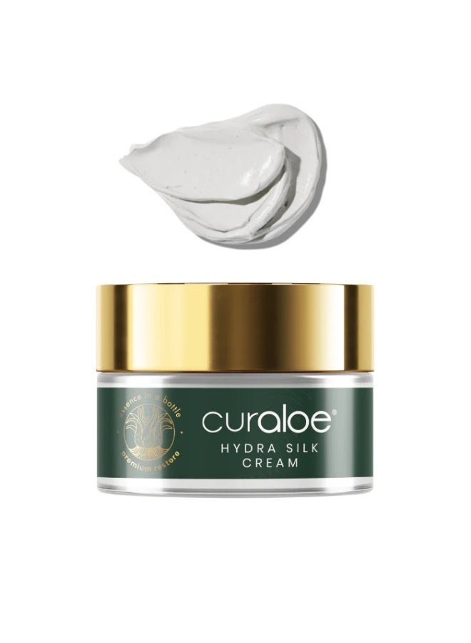 Curaloe Premium Aloe Vera Hydra Silk Cream 50ml - Image 3