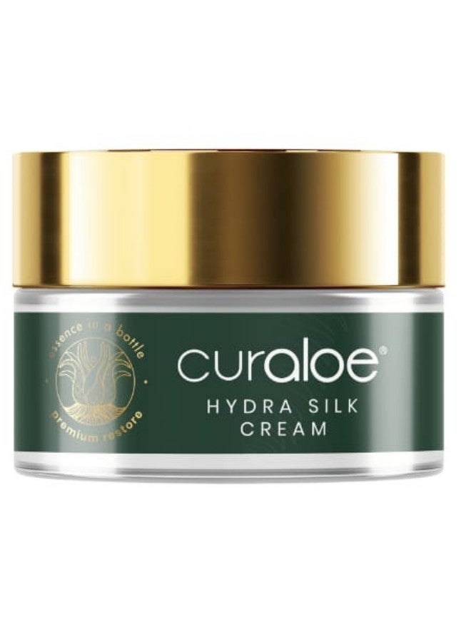 Curaloe Premium Aloe Vera Hydra Silk Cream 50ml - Image 1