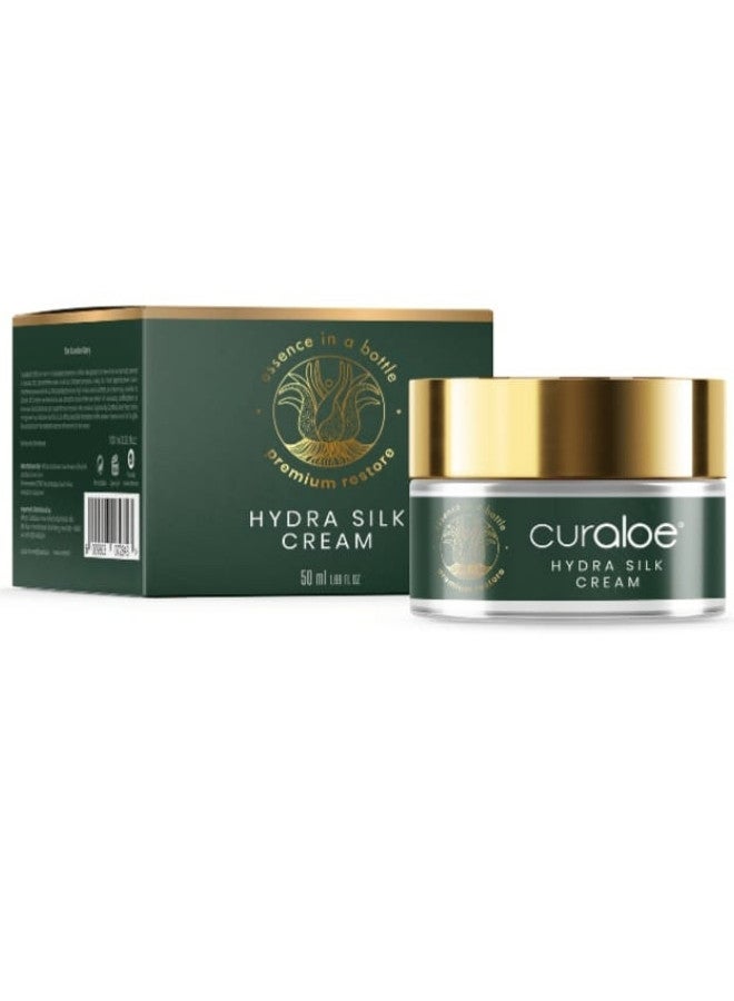 Curaloe Premium Aloe Vera Hydra Silk Cream 50ml - Image 2
