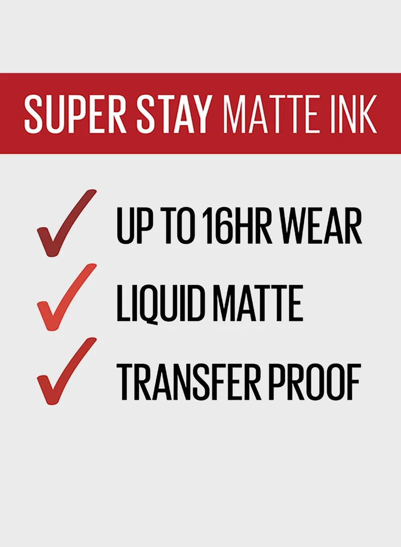 MAYBELLINE NEW YORK Superstay Matte Ink Spiced 325 Shot Caller
