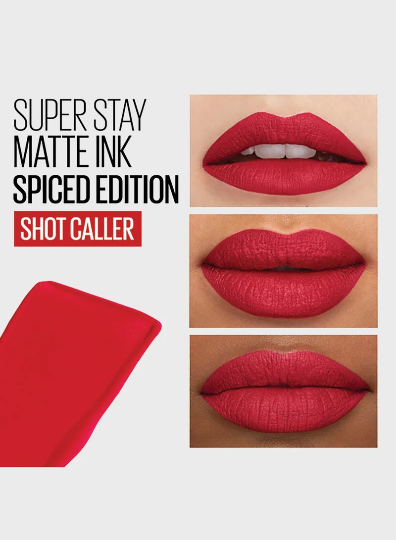 MAYBELLINE NEW YORK Superstay Matte Ink Spiced 325 Shot Caller