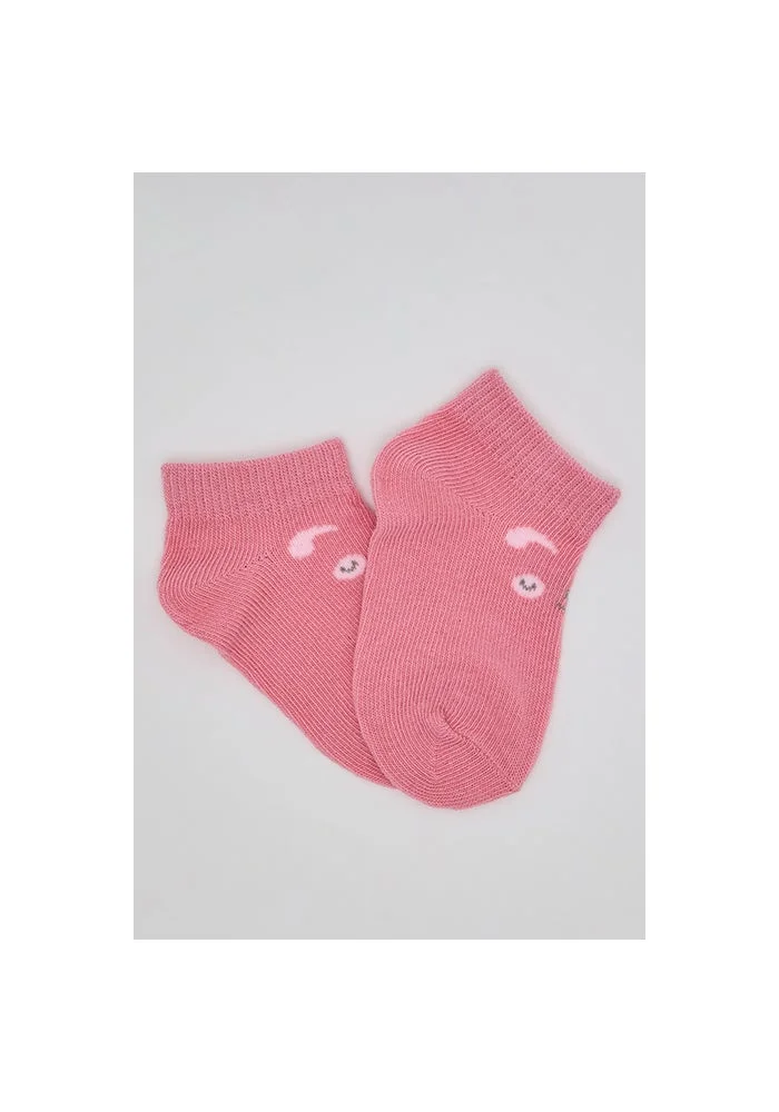 أر أند بي 3 Pack Printed Ankle Socks