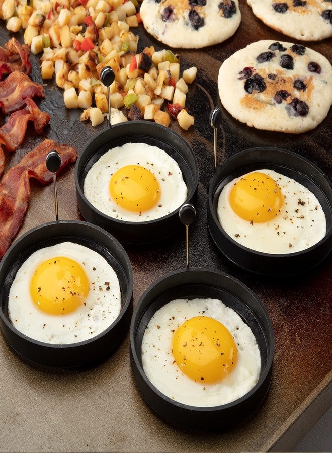 كويزينارت طقم أدوات كويزينارت CGS-1312 مكون من 12 قطعة، ملحقات شواية خارجية - ملعقة، ملقط، مكشطة، غطاء إذابة، زجاجة رذاذ، حلقة بيض سيليكون - Image 4