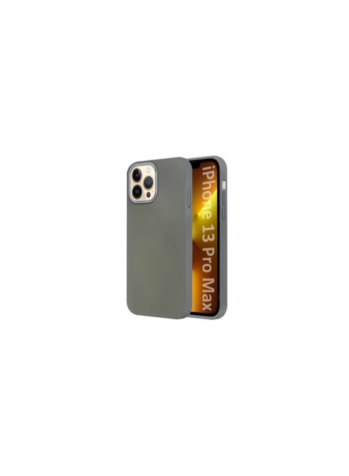 CATANES iPhone 13 Pro Max Vegan Leather Case Cover, Slim Fit, Raised Edges for Camera and Screen Protection - Image 1