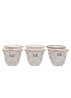 Max Gold Stripe Glass Coffee Cup Set 6 Pieces - pzsku/Z0CFA14B8D8AEBFC037D7Z/45/_/1721201429/c5670a15-ac0c-4f0e-8038-0ab248990984