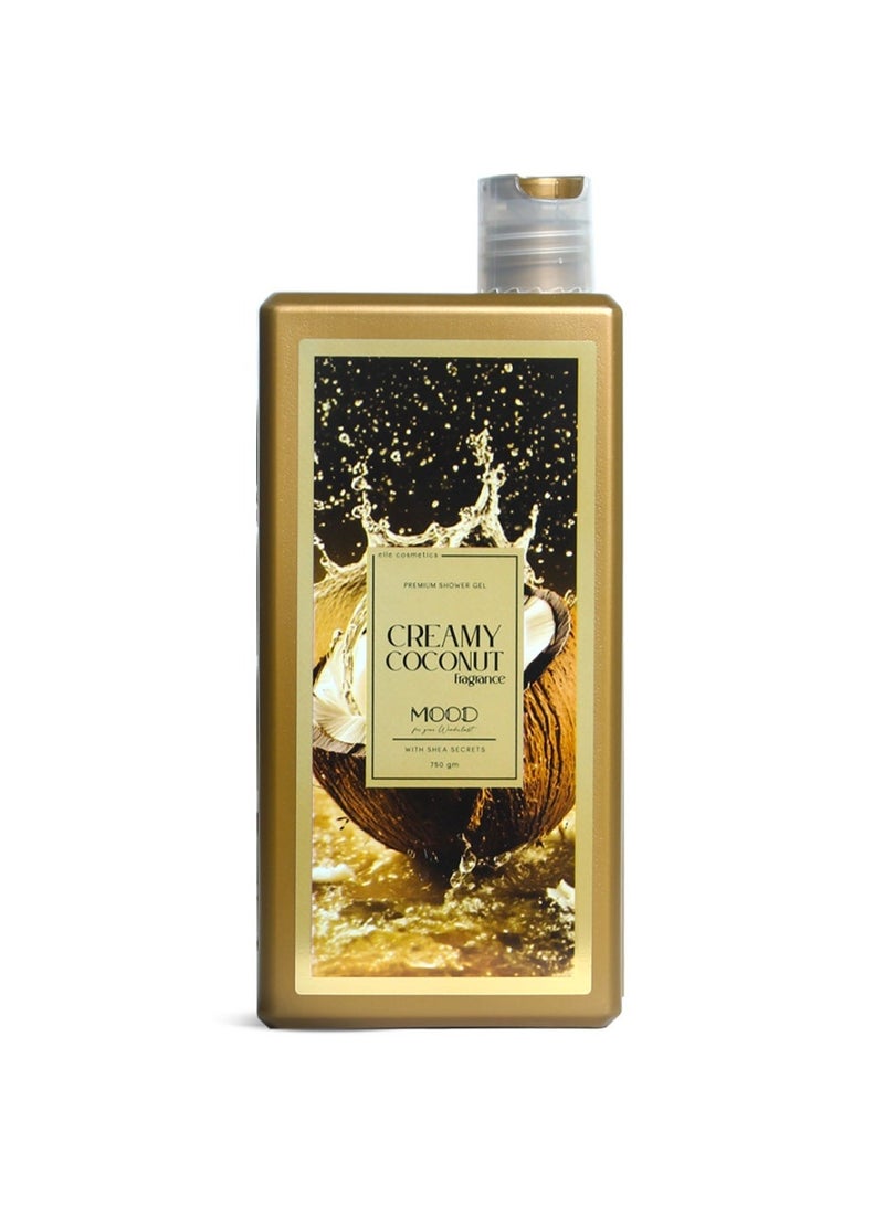 MOOD Creamy Coconut Shower Gel 750GM - Image 1