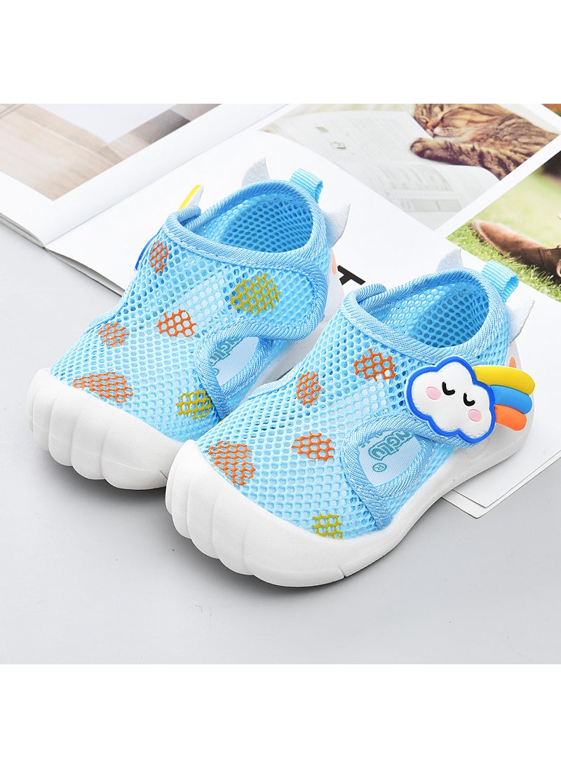Generic Breathable Toddler Sandals Soft Sole New Summer Blue (W88) 