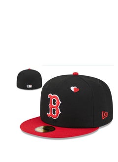 NEW ERA 3D Embroidered Fitted Baseball Team Cap with Closed Back for Sun Protection56.8cm