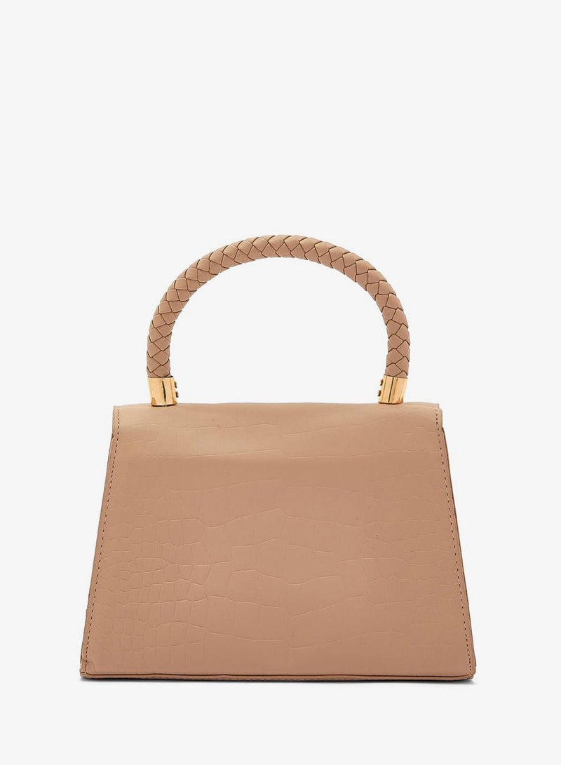 ELLA Weaved Handle Shoulder Bag - Image 2