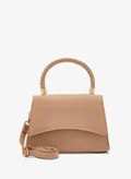 ELLA Weaved Handle Shoulder Bag