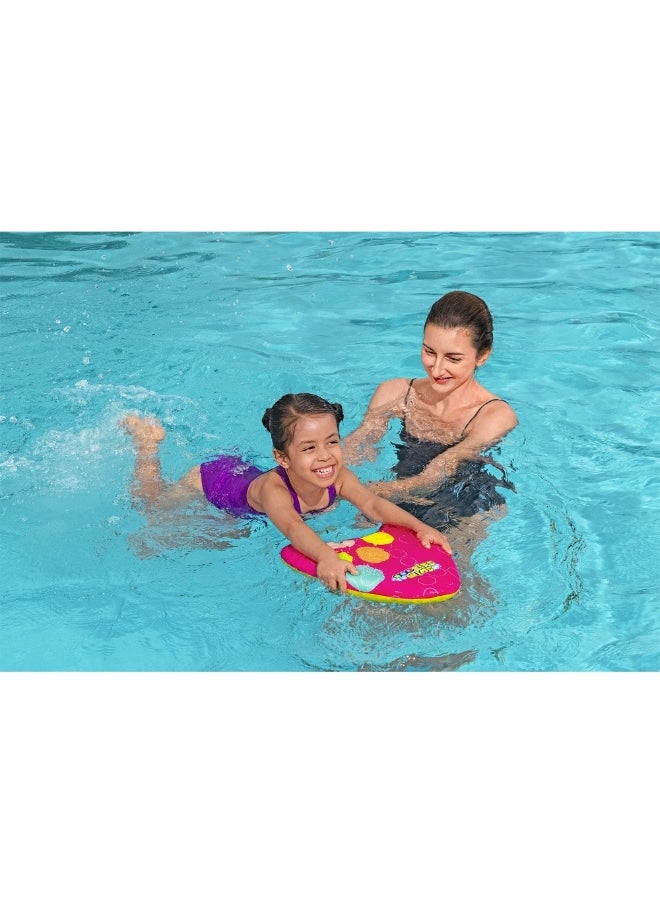 Bestway Bestway - Swim Safe ABC Kickboard Level C AquaStar with Textile Cover - Pink - 32155  - Image 2