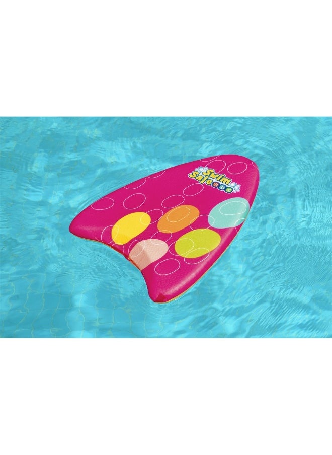 Bestway Bestway - Swim Safe ABC Kickboard Level C AquaStar with Textile Cover - Pink - 32155  - Image 3
