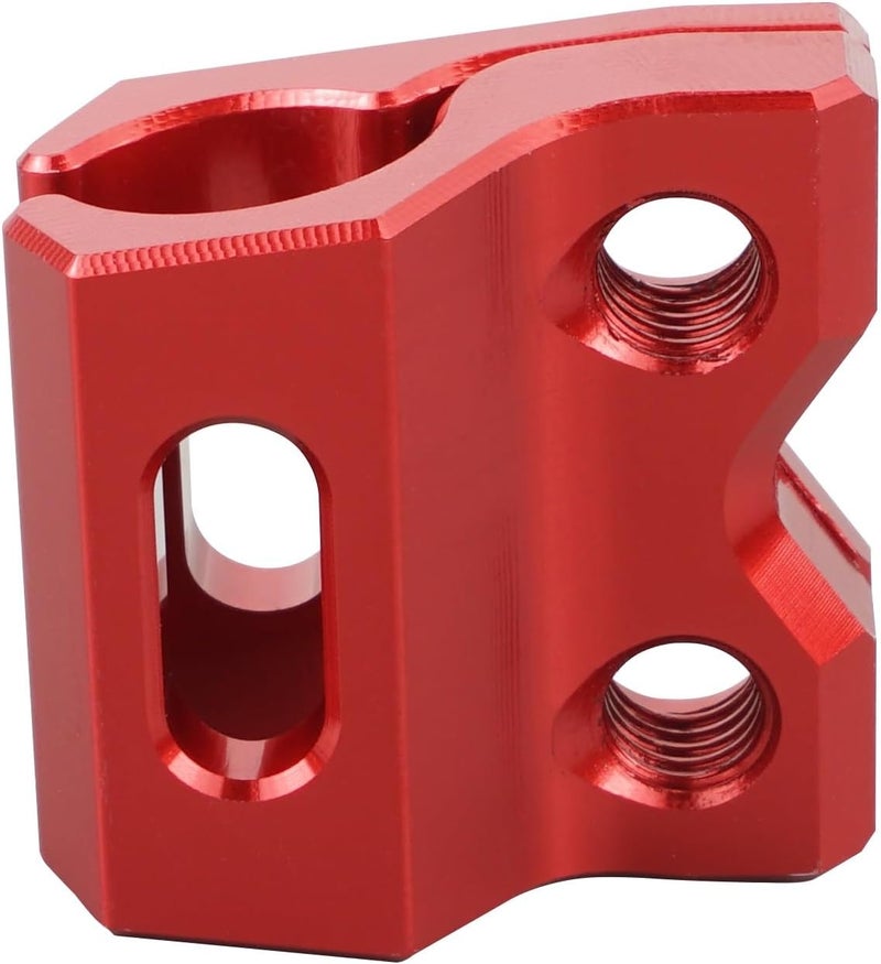 Wivplex Front Brake Line Holder Hose Clamp - Red - Image 1