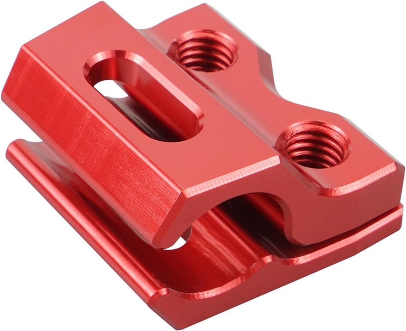 Wivplex Front Brake Line Holder Hose Clamp - Red - Image 5