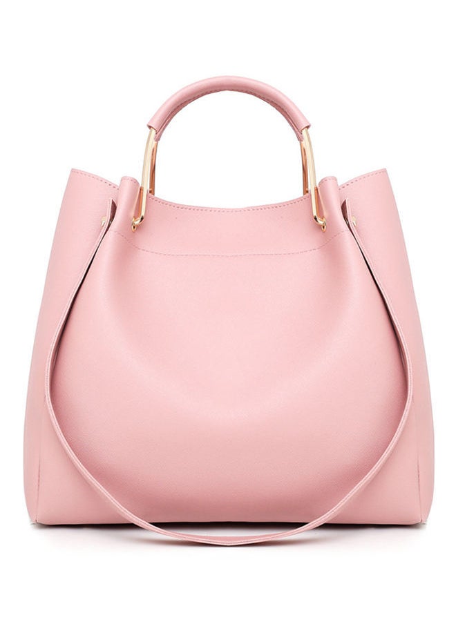 NIBEMINENT - 4-Piece Composite Bag Set Pink - Image 1
