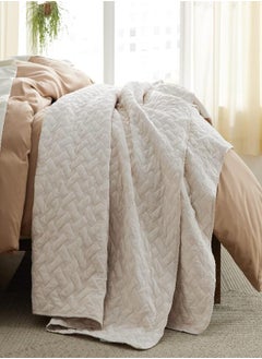 Bedsure Bedsure King Size Quilt Set - Lightweight Summer Quilt King - Beige Bedspreads King Size - Bedding Coverlets for All Seasons (Includes 1 Quilt, 2 Shams)  - Image 2
