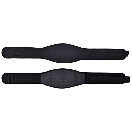 BABBLER Weight Lifting Belt, Master 4" Large Flat Light Weight Foam Padded Belt with Velcro Fastener Export Quality, Adjustable Lumbar Support Belt - Image 4