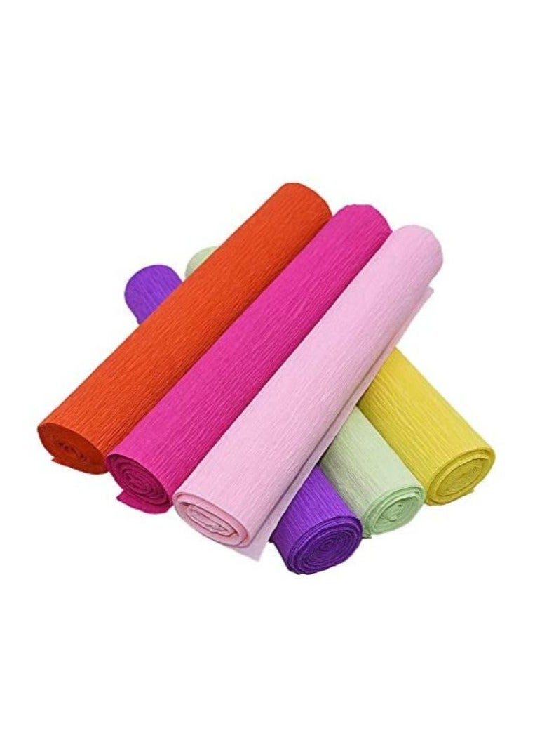 Terabyte CREPE PAPER 25CM X 2.5METER YELLOW - Image 2