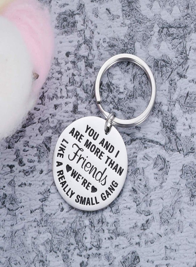NUBARKO Funny Best Friends Christmas Gifts Ideas for Women Friendship Keychain Gift for BFF Best Friend Birthday Valentines Gifts for Women Men Coworker Teenage Girls Boys Sisters Brother Her Key Ring Sister - Image 4