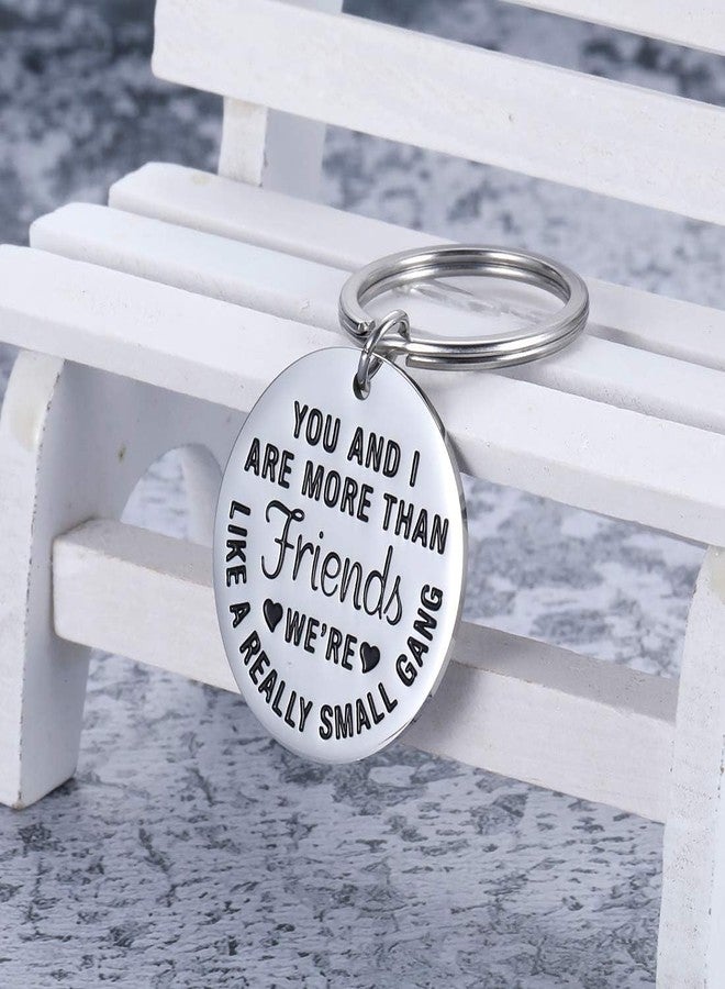 NUBARKO Funny Best Friends Christmas Gifts Ideas for Women Friendship Keychain Gift for BFF Best Friend Birthday Valentines Gifts for Women Men Coworker Teenage Girls Boys Sisters Brother Her Key Ring Sister - Image 3