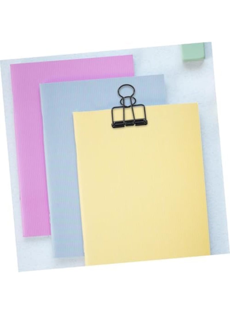 SYOSI 10pcs Hollow Metal Binder Clips for Paper Organization – Long Tail Lightweight Black Spring Clamps for Documents, Invoices, Crafts, Ideal for Office, School, and Home Use (Black) - Image 3