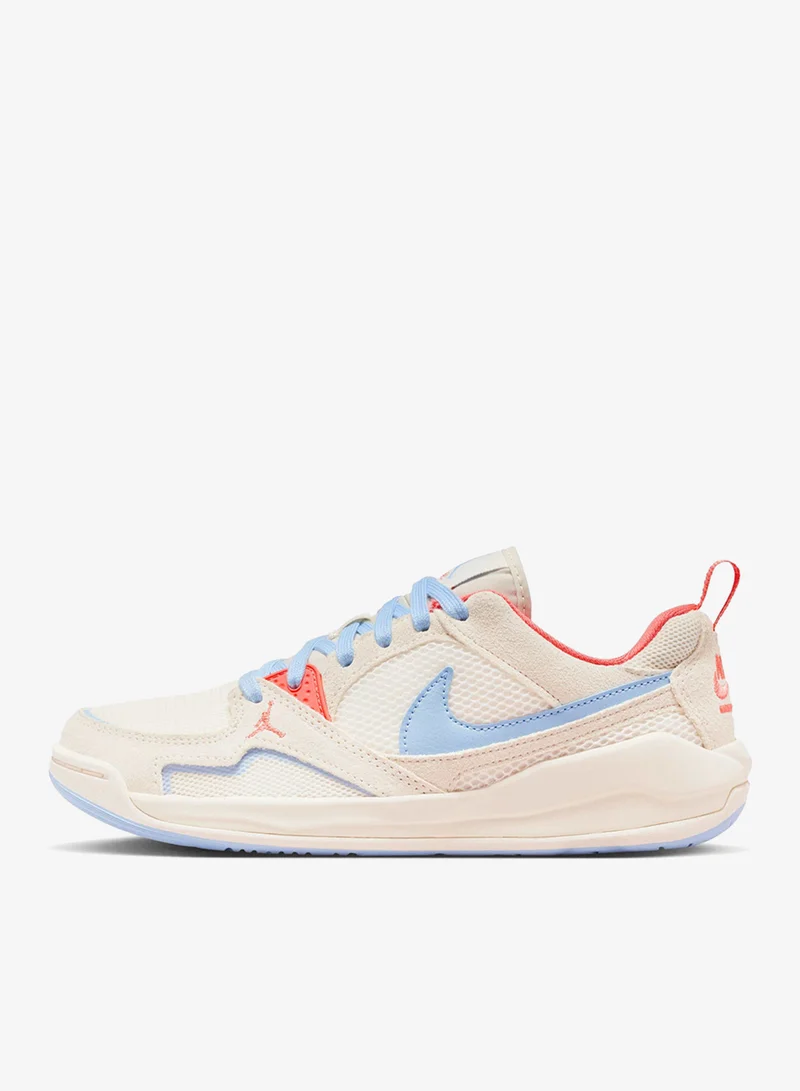 Paneled Lace-Up Sneaker