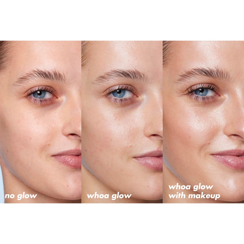 elf e.l.f. SKIN Suntouchable Whoa Glow SPF 30 Mini, Sunscreen & Makeup Primer For A Glowy Finish, Made With Hyaluronic Acid, Vegan & Cruelty-Free, Sunbeam - Image 4