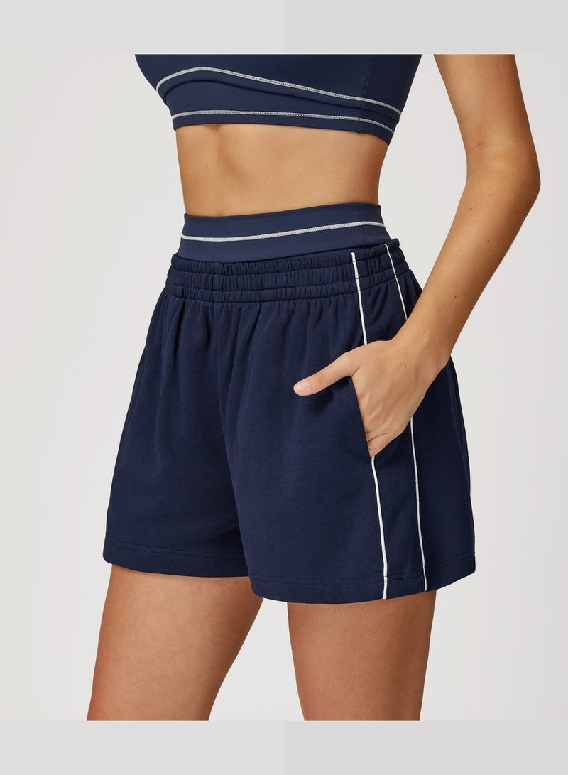 KAWN.YOGA High Waist Loose Fit Shorts - Image 5