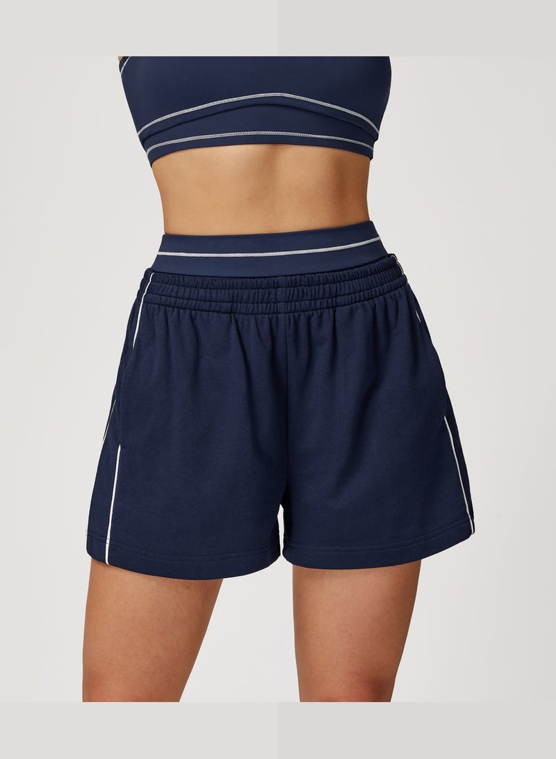 KAWN.YOGA High Waist Loose Fit Shorts - Image 4