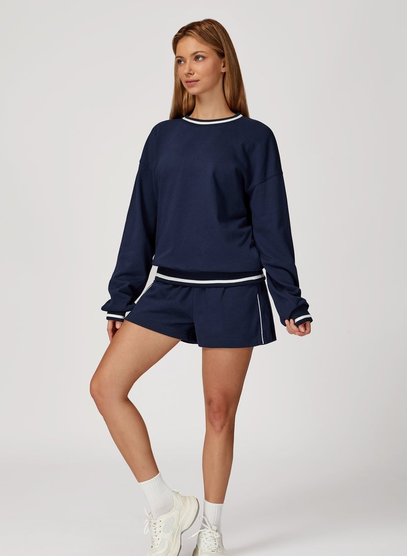 KAWN.YOGA High Waist Loose Fit Shorts - Image 3